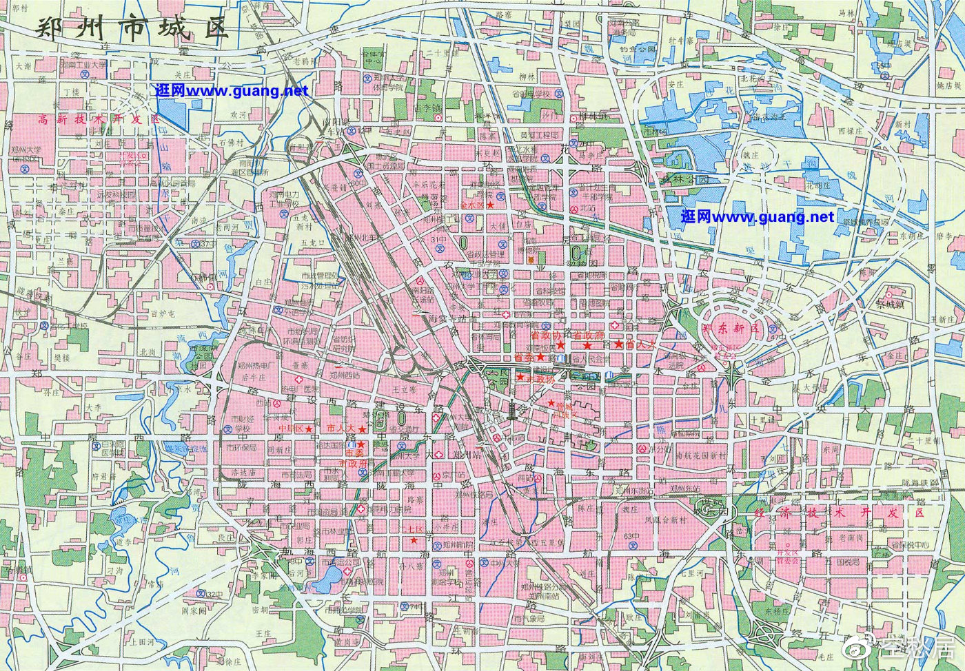 郑州最新地图,郑州最新版城市导航图新鲜出炉。