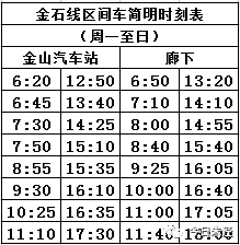 朱泾5路最新时刻表,朱泾5路最新时刻表出炉，优化调整方便出行。