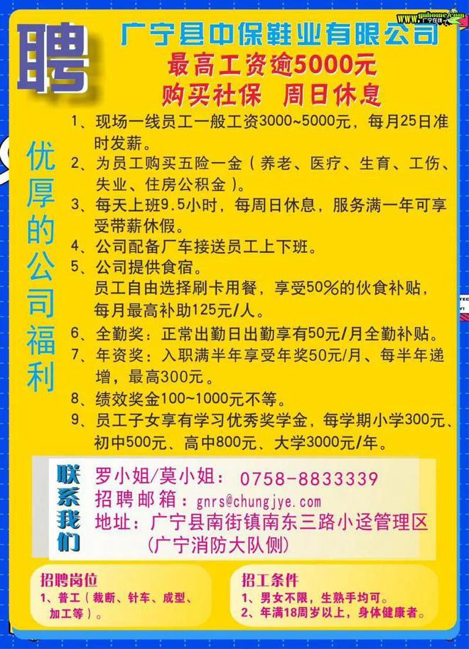 阳江最新兼职,阳江招聘临时工