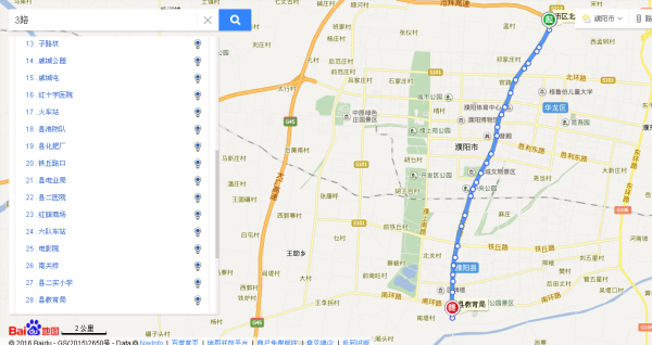 濮阳公交路线最新路线,濮阳公交最新线路图