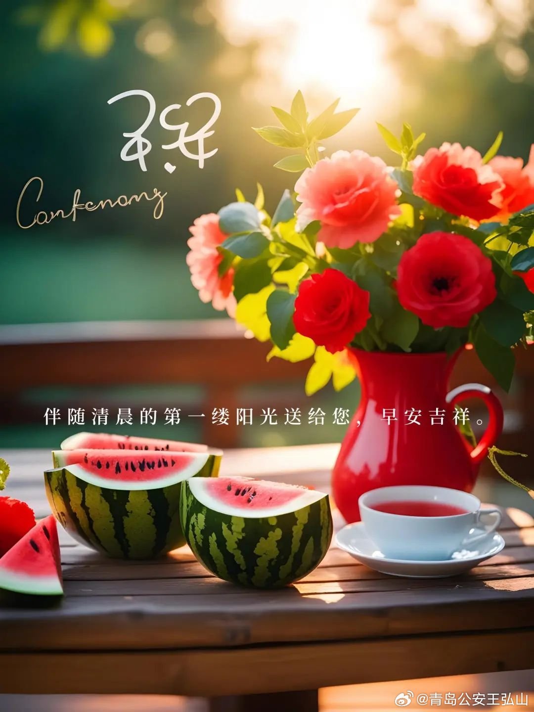 晨曦美好，温馨祝福图集启航