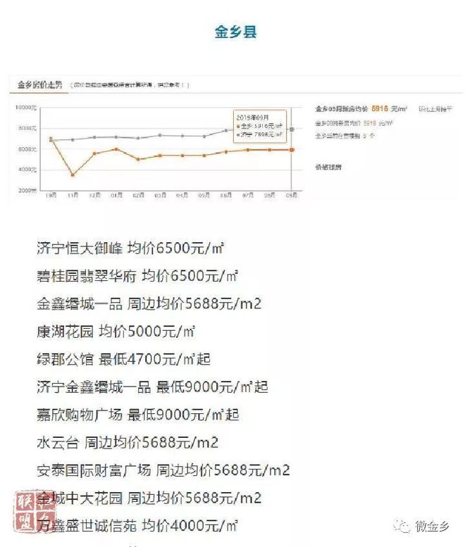 金乡县房地产市场最新动态：房价走势全解析